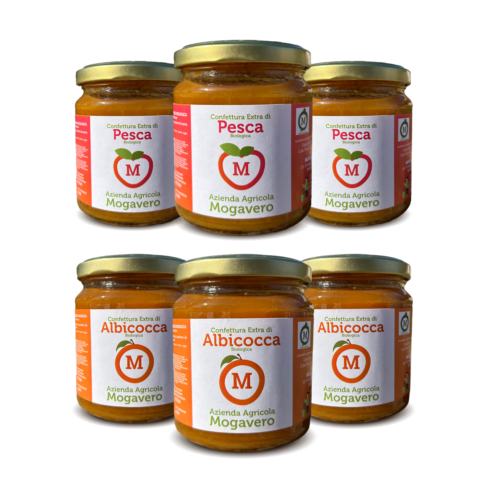 Confetture di Frutta - Pack da 6 - Bio