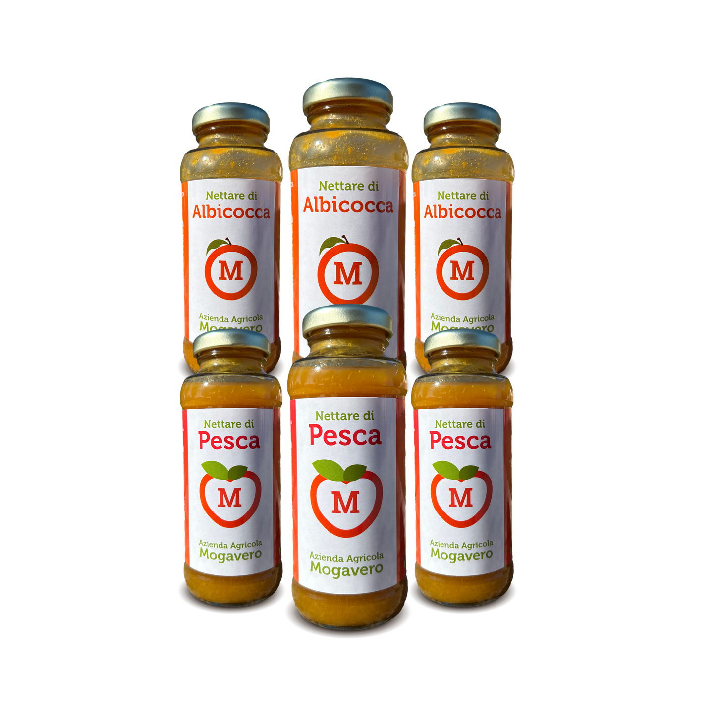 Nettare di Pesca e Albicocca - Pack da 6 - Bio